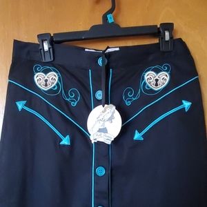 NBW!! Hell Bunny Vixen Western Pencil Skirt